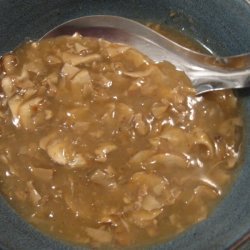 Mixed-Mushroom and Tarragon Gravy