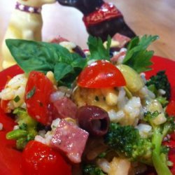 Arborio Rice Italian Salad