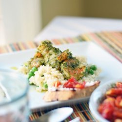 Baked Shrimp Pesto