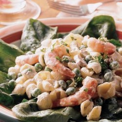 Garlic and Herb Shrimp and Pasta Supper