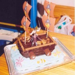 Pirate Ship Cake