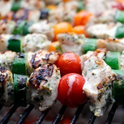 Mediterranean Grilled Chicken Kebabs