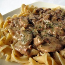 Beef Stroganoff