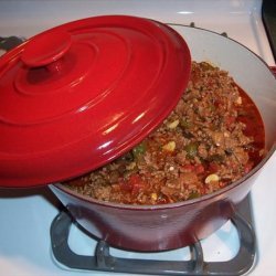 Rachael Ray's Roasted Poblano Steak Chili