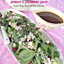 Cranberry Spinach Salad