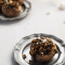 Spinach and Feta Stuffed Mushrooms