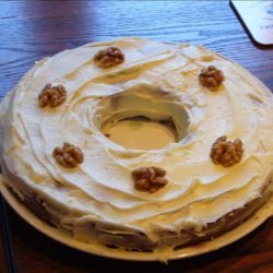 Sour Cream Carrot Cake