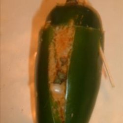 Franken-Peppers (Chili-Crumb Stuffed Jalapenos)