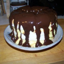 Boston Cream Angel Cake