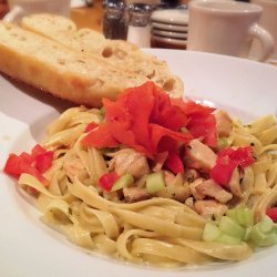 Fettuccine With Smoked Salmon, Vodka, and Dill