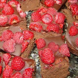 Chocolate Raspberry Truffle Bars