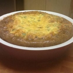 Hash Brown Crusted Quiche