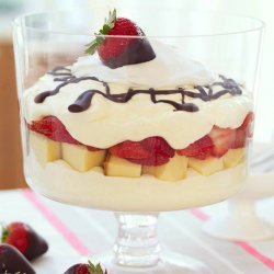 Layered Strawberry Cheesecake Bowl