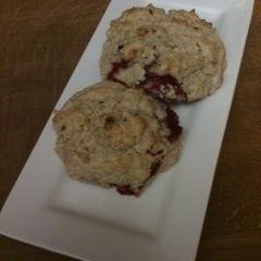 Oatmeal Raspberry Scones