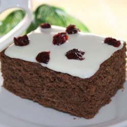 Gluten-Free Cranberry-Orange Beanie Cake