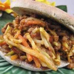 Sloppy Joe Turkey Slaw Sandwiches