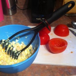 Shrimp Stuffed Tomatoes