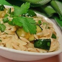 Zucchini Orzo