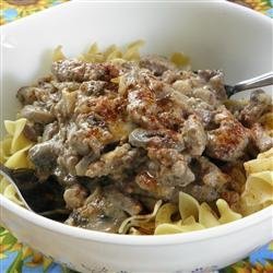 Marlene's Beef Stroganoff