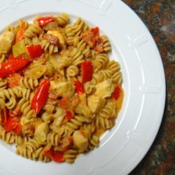 Healthy Creamy Chicken and Pasta