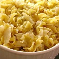 Haluski - Cabbage and Noodles