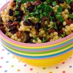 Couscous with Olives and Sun-Dried Tomato