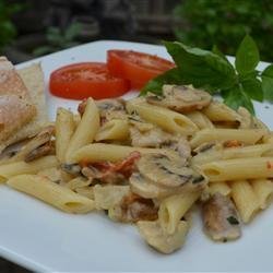 Artichoke and Roasted Red Pepper Pasta