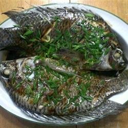 Steamed Fish with Ginger