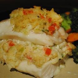 Crab Stuffed Haddock