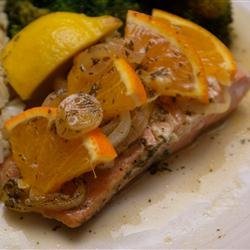 Orange Roasted Salmon