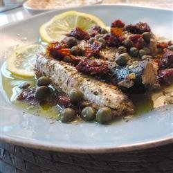 Sardines with Sun-Dried Tomato and Capers