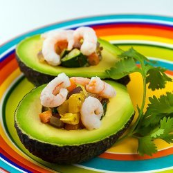 Shrimp Stuffed Avocado