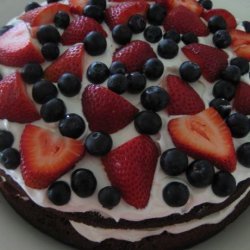 Easy Brownie Berry Shortcake