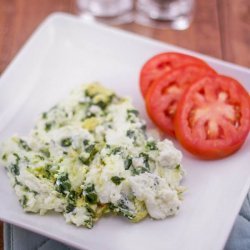 Lemon-Feta Eggs.