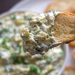 Spicy Spinach Artichoke Dip