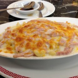 Macaroni With White Sauce