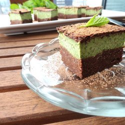 Chocolate Mint Slice