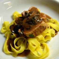 Pork With Red Wine Sauce