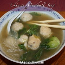 Chinese Meatball Soup