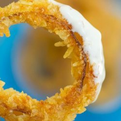 Oven Fried Onion Rings