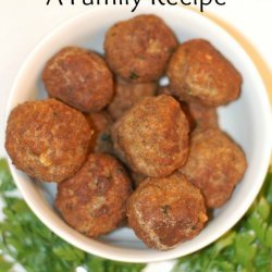 Family Meatballs Recipe