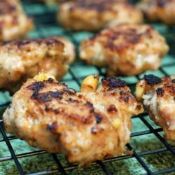 Chicken & Pine Nut Mini Burgers