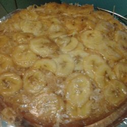 Banana Coconut Upside Down Cake