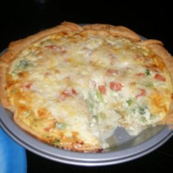 Broccoli and Tomato Quiche