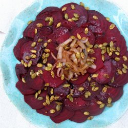 Roasted Beet Salad With Pumpkin Seeds