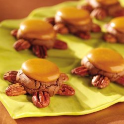 Turtle Brownie Cookies