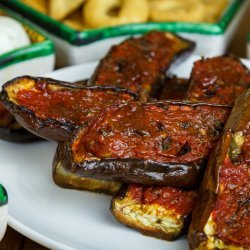 Baked Baby Eggplant