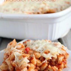 Ez Macaroni Casserole