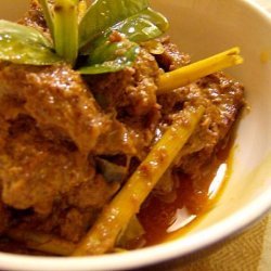 Spicey Beef in Coconut (Beef Rendang)