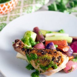 Roasted Chicken With Salsa Verde